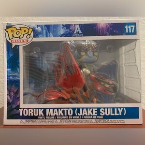 Funko Pop! Ride Super Deluxe Avatar Toruk Makto (Jake Sully) #117 (NEVER OPENED)